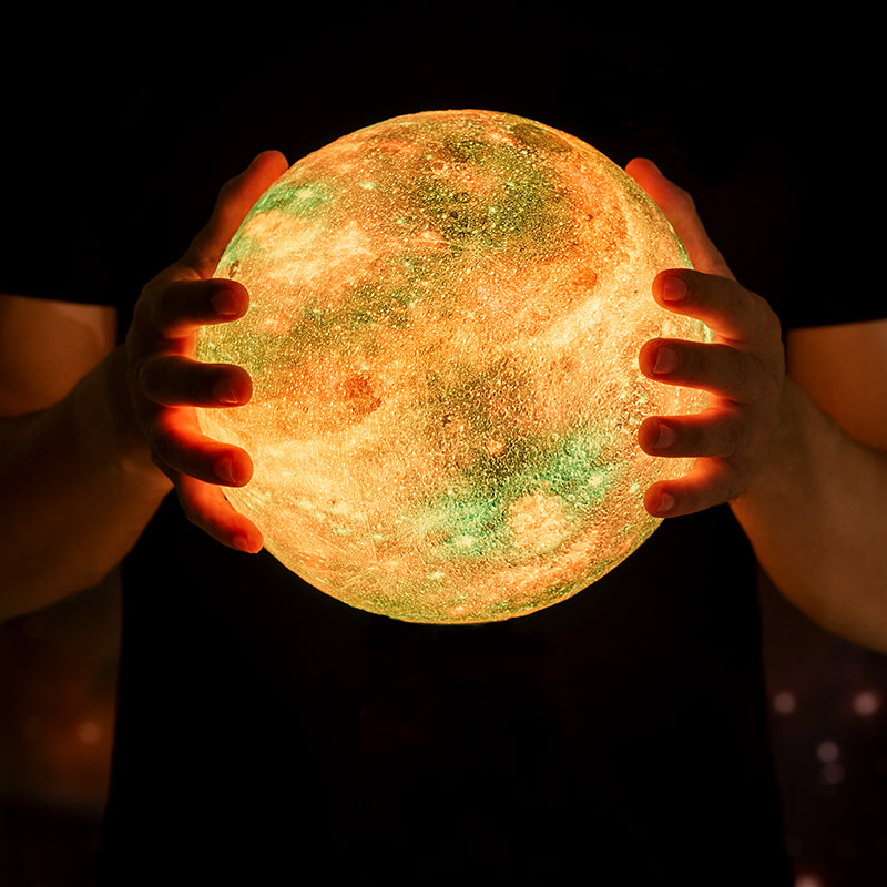 Galaxy Moon Lamp